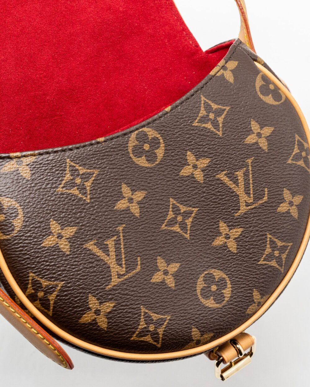 AAA Replica Louis Vuitton LV TAMBOURIN BAG MONOGRAM CANVAS GHW