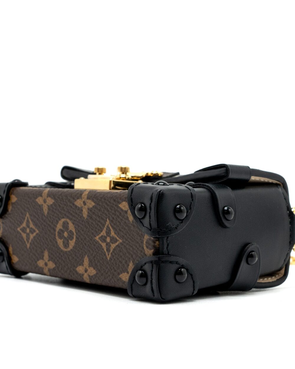 AAA Replica Louis Vuitton LV PETITE MALLE NECKLACE/MINI CHAIN BAG MONOGRAM CANVAS GHW