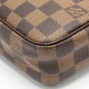 AAA Replica Louis Vuitton LV POUCH DAMIER EBENE GHW