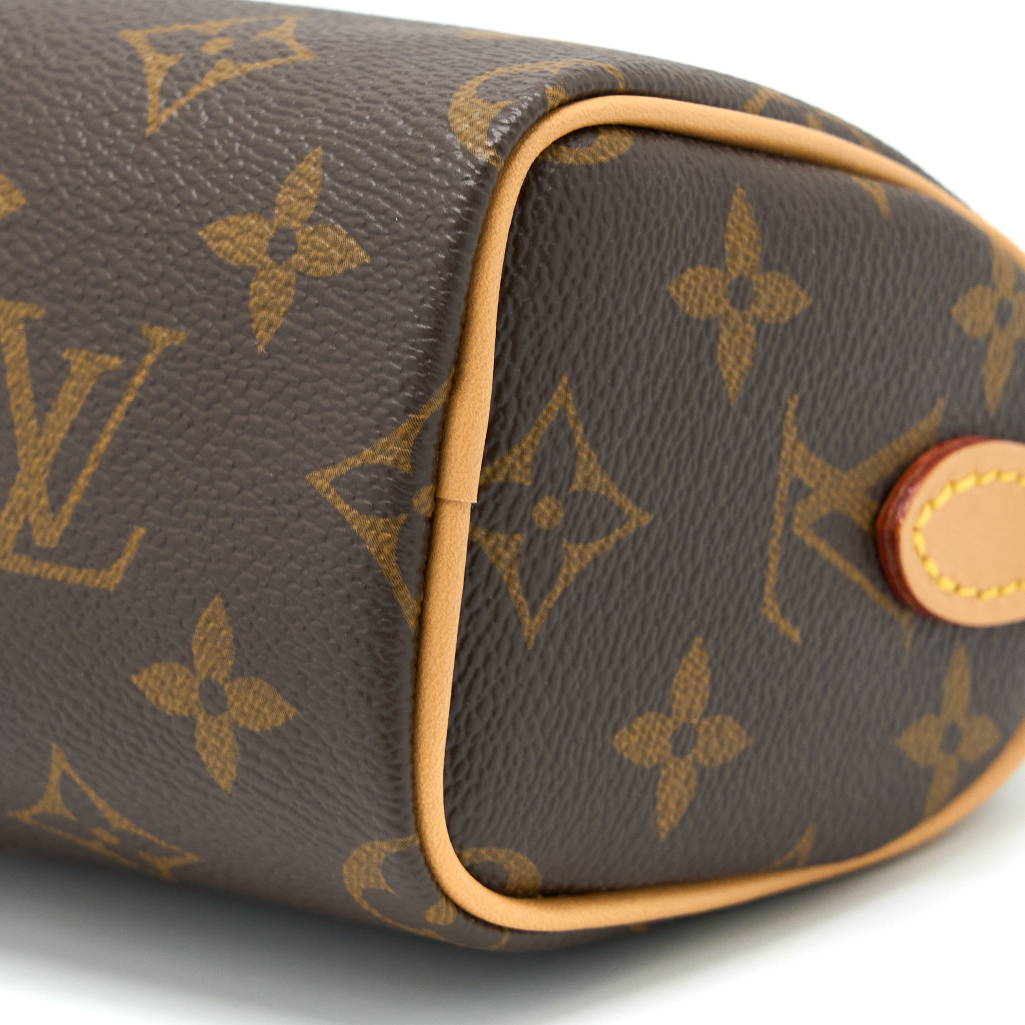 AAA Replica Louis Vuitton LV NANO SPEEDY MONOGRAM CANVAS GHW (NEW VERSION)