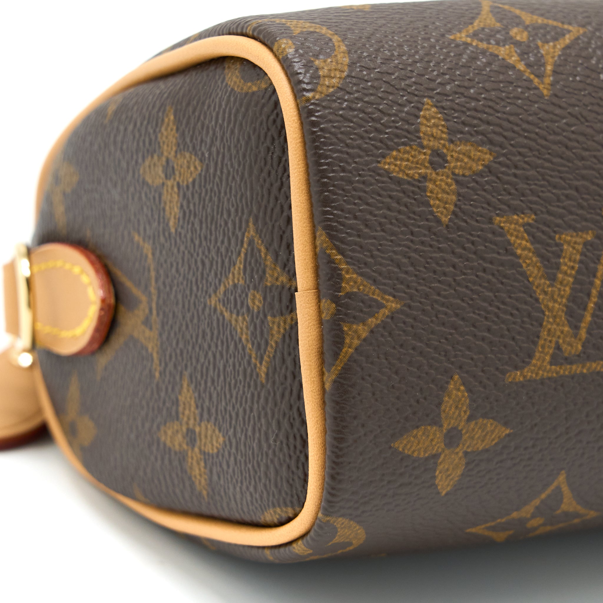 AAA Replica Louis Vuitton LV NANO SPEEDY MONOGRAM CANVAS GHW (NEW VERSION)