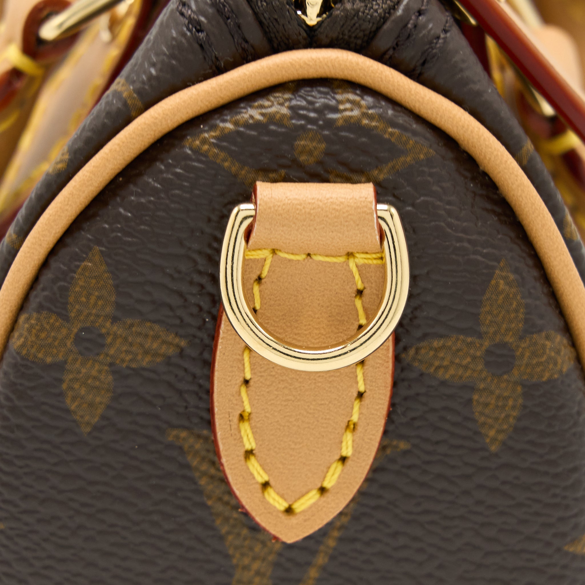 AAA Replica Louis Vuitton LV NANO SPEEDY MONOGRAM CANVAS GHW (NEW VERSION)