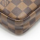 AAA Replica Louis Vuitton LV POUCH DAMIER EBENE GHW