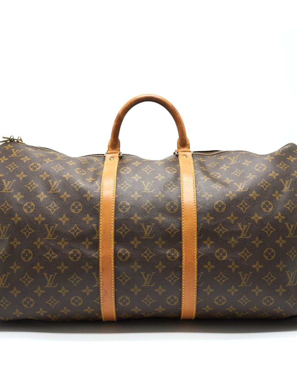 AAA Replica Louis Vuitton LV KEEPALL 55 MONOGRAM CANVAS GHW