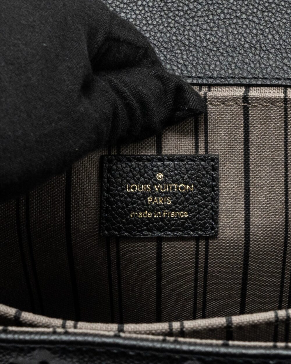 AAA Replica Louis Vuitton LV MÉTIS POCHETTE MONOGRAM EMPREINTE BLACK GHW(NEW VERSION)