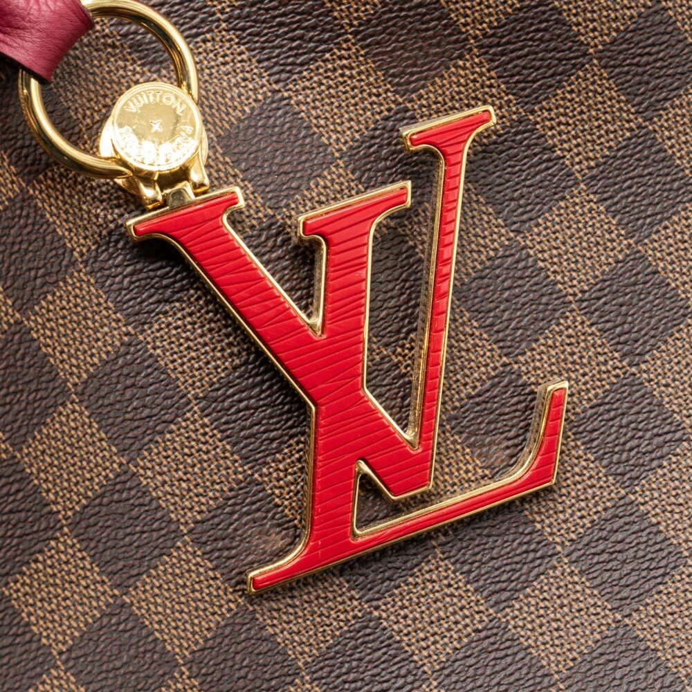 AAA Replica Louis Vuitton LV TOP HANDLE CROSSBODY BAG DAMIER EBENE GHW