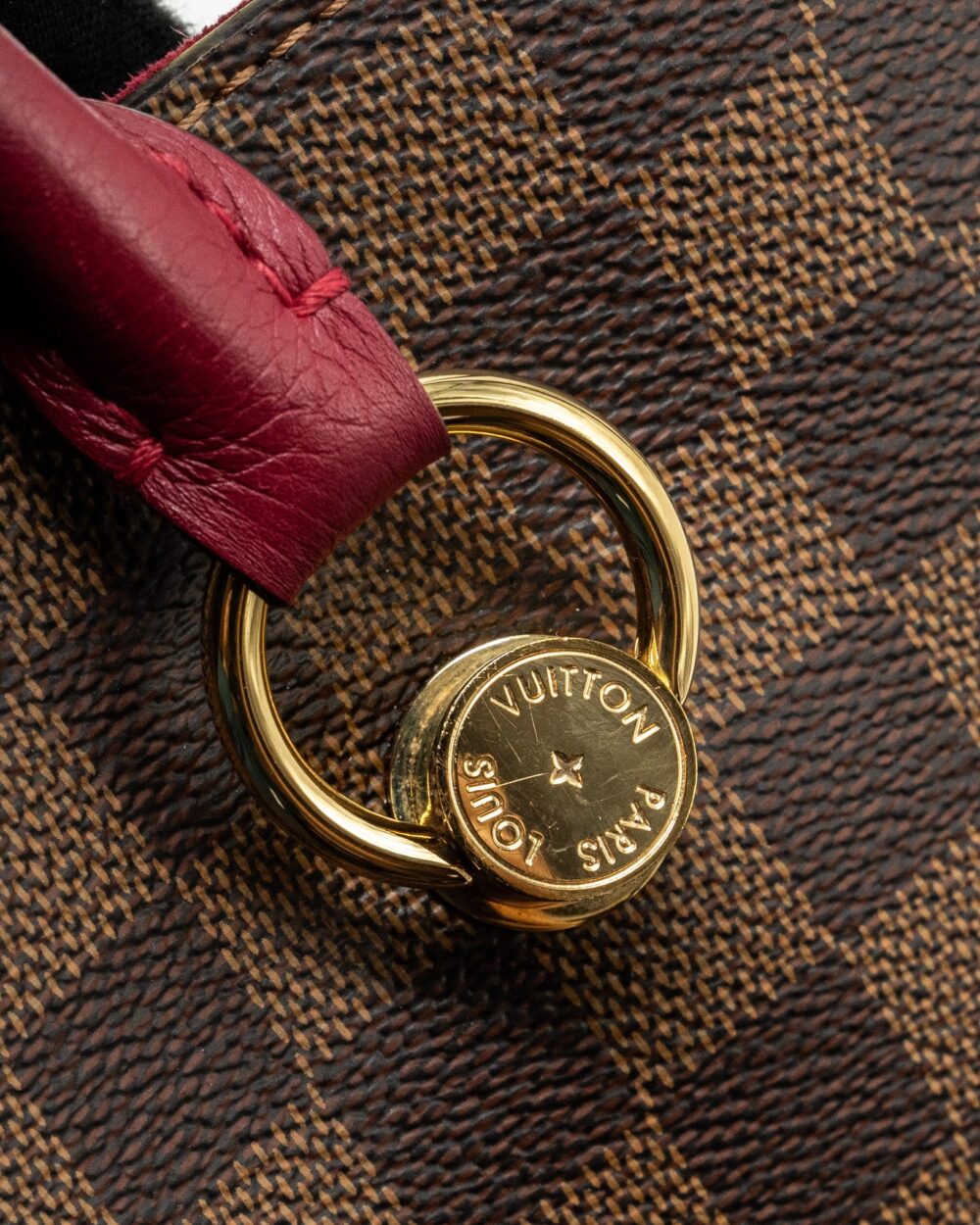 AAA Replica Louis Vuitton LV TOP HANDLE CROSSBODY BAG DAMIER EBENE GHW