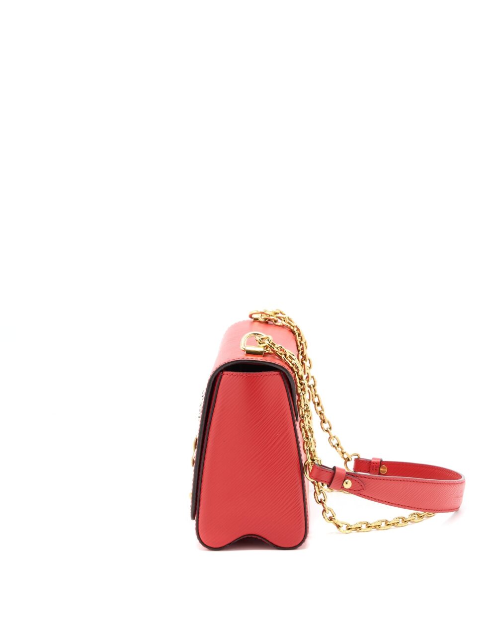AAA Replica Louis Vuitton LV TWIST MM EPI RED GHW