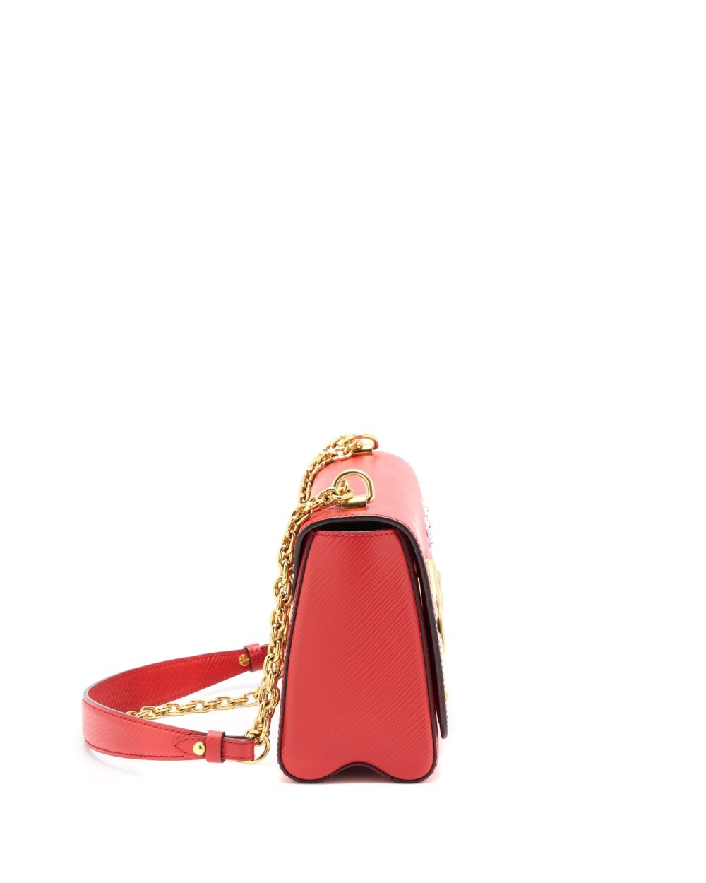 AAA Replica Louis Vuitton LV TWIST MM EPI RED GHW
