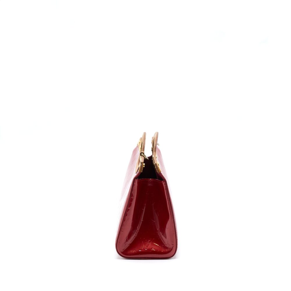 AAA Replica Louis Vuitton LV ROXBURY DRIVE MONOGRAM VERNIS RED GHW