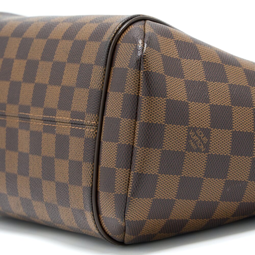 AAA Replica Louis Vuitton LV TOTALLY PM DAMIER EBENE CANVAS GHW