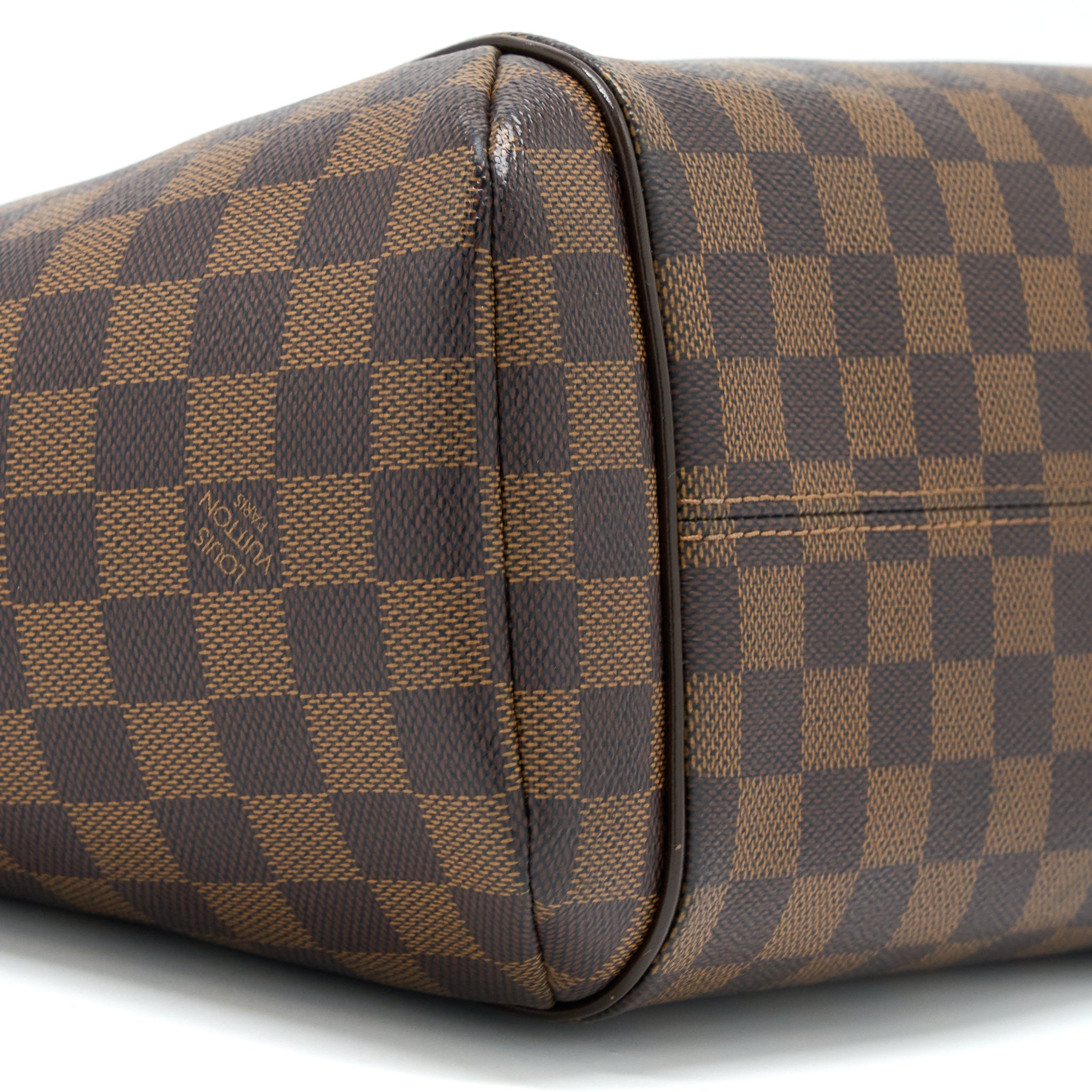 AAA Replica Louis Vuitton LV TOTALLY PM DAMIER EBENE CANVAS GHW