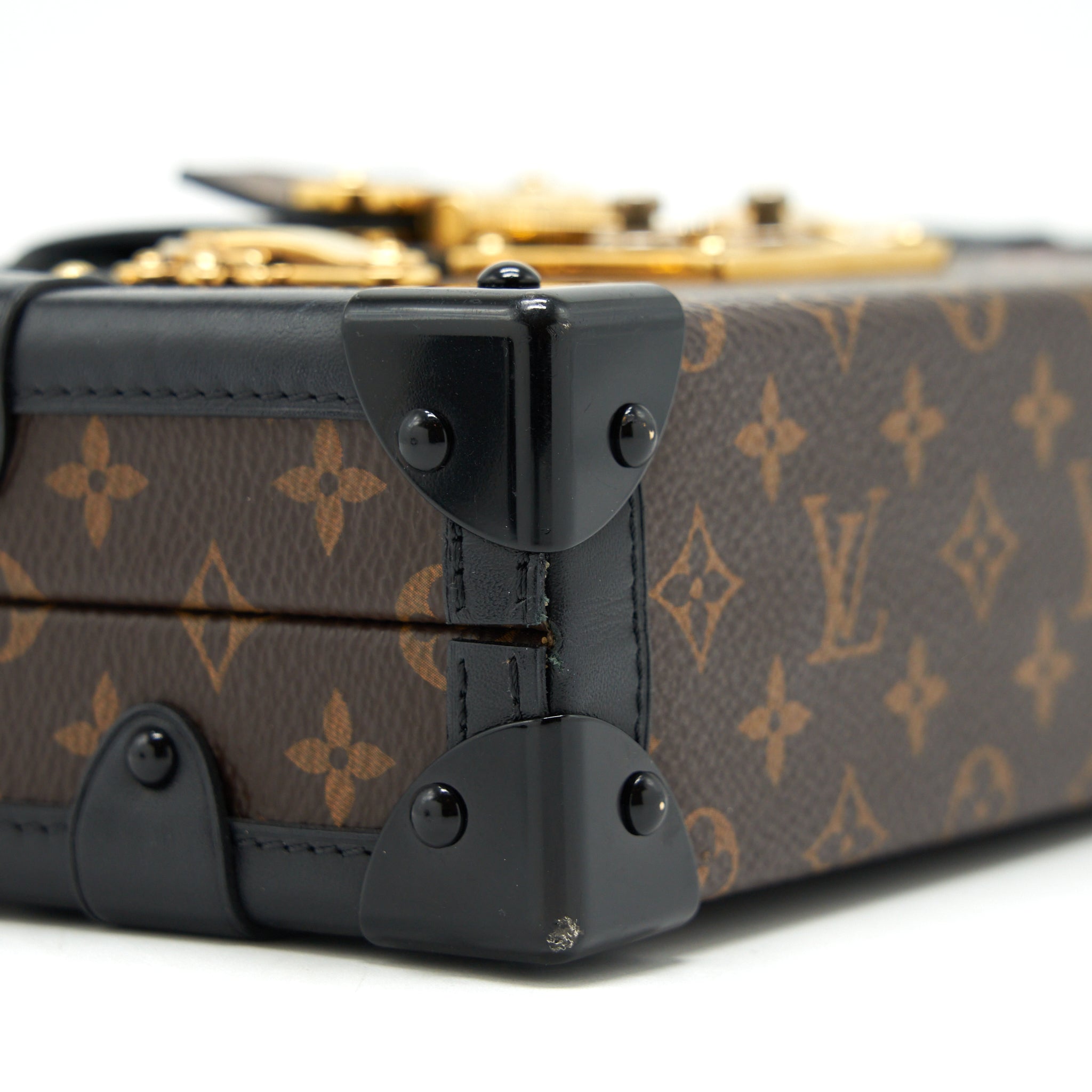 AAA Replica Louis Vuitton LV PETITE MALLE MONOGRAM CANVAS GHW