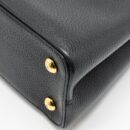 AAA Replica Louis Vuitton LV CAPUCINES MM CALFSKIN BLACK GHW