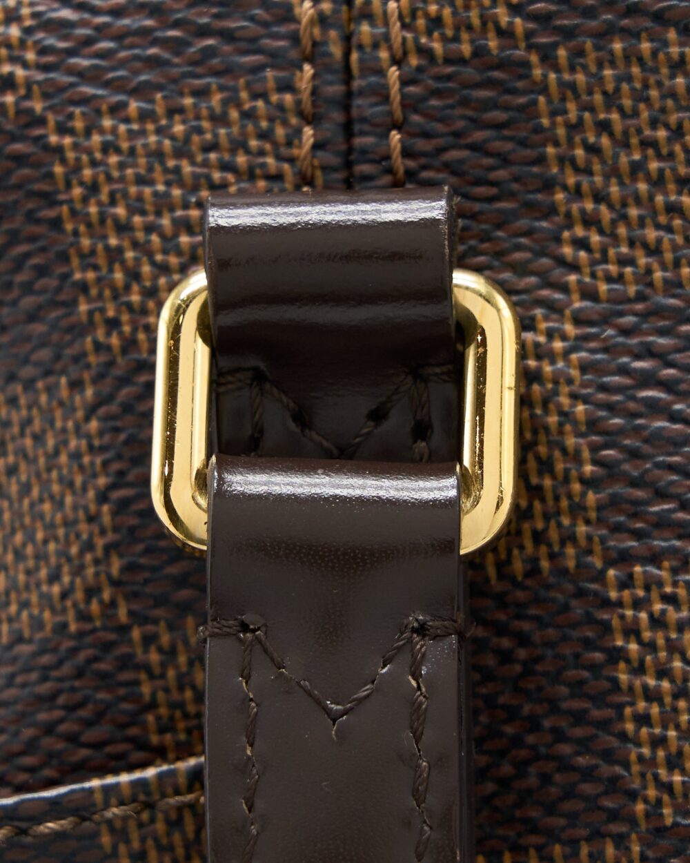 AAA Replica Louis Vuitton LV TOTALLY PM DAMIER EBENE CANVAS GHW