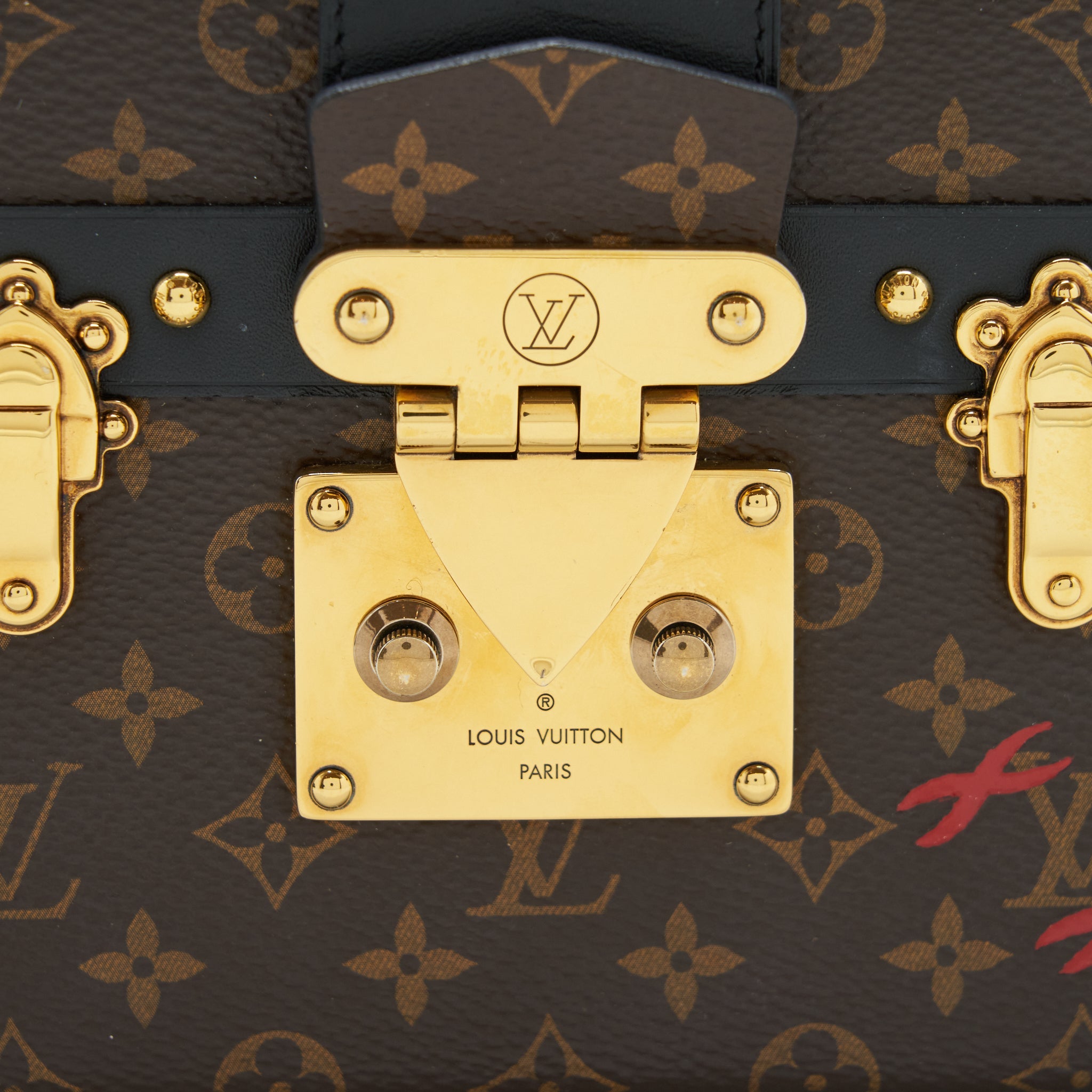 AAA Replica Louis Vuitton LV PETITE MALLE MONOGRAM CANVAS GHW