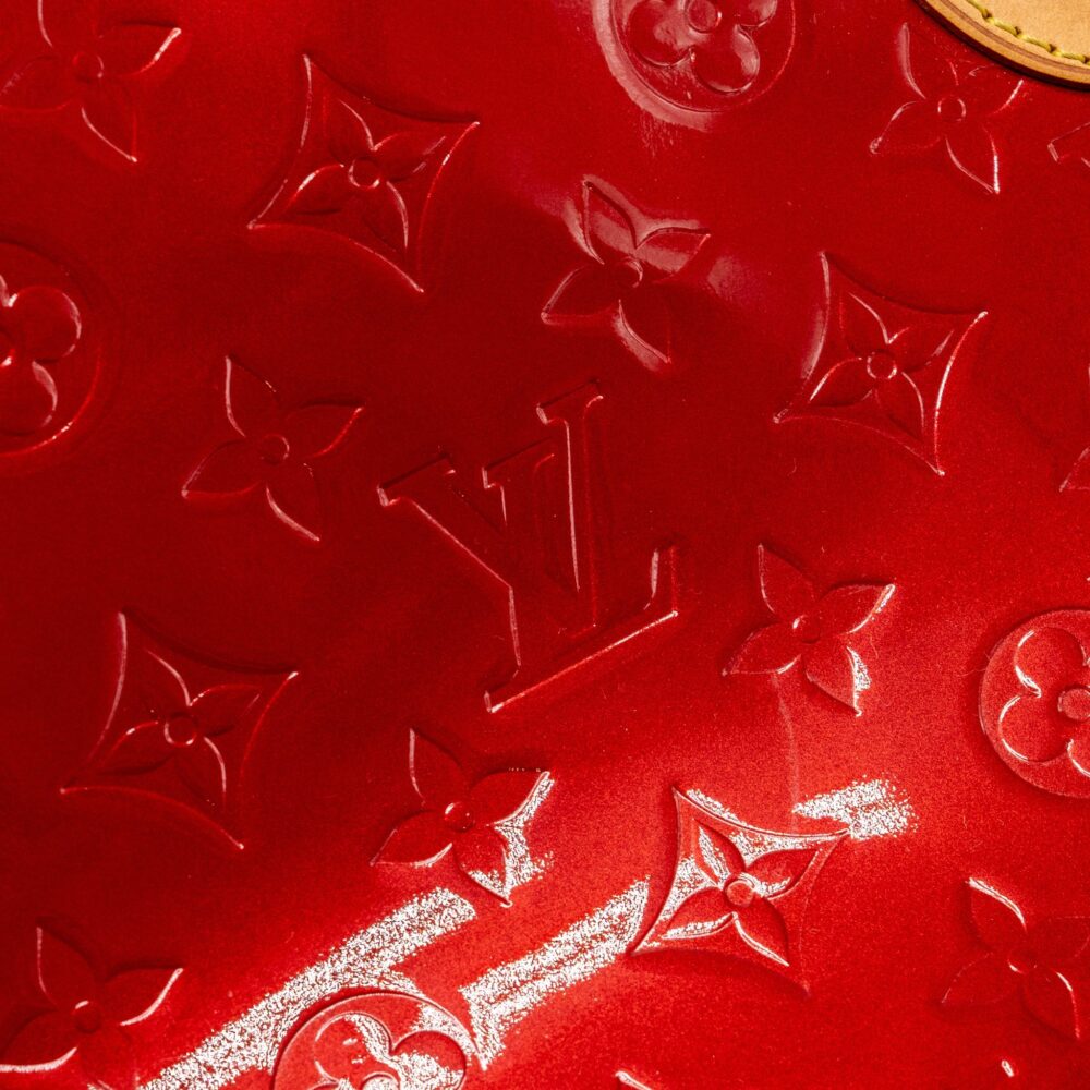 AAA Replica Louis Vuitton LV ZIP TOTE BAG PATENT RED GHW
