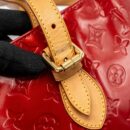 AAA Replica Louis Vuitton LV ZIP TOTE BAG PATENT RED GHW
