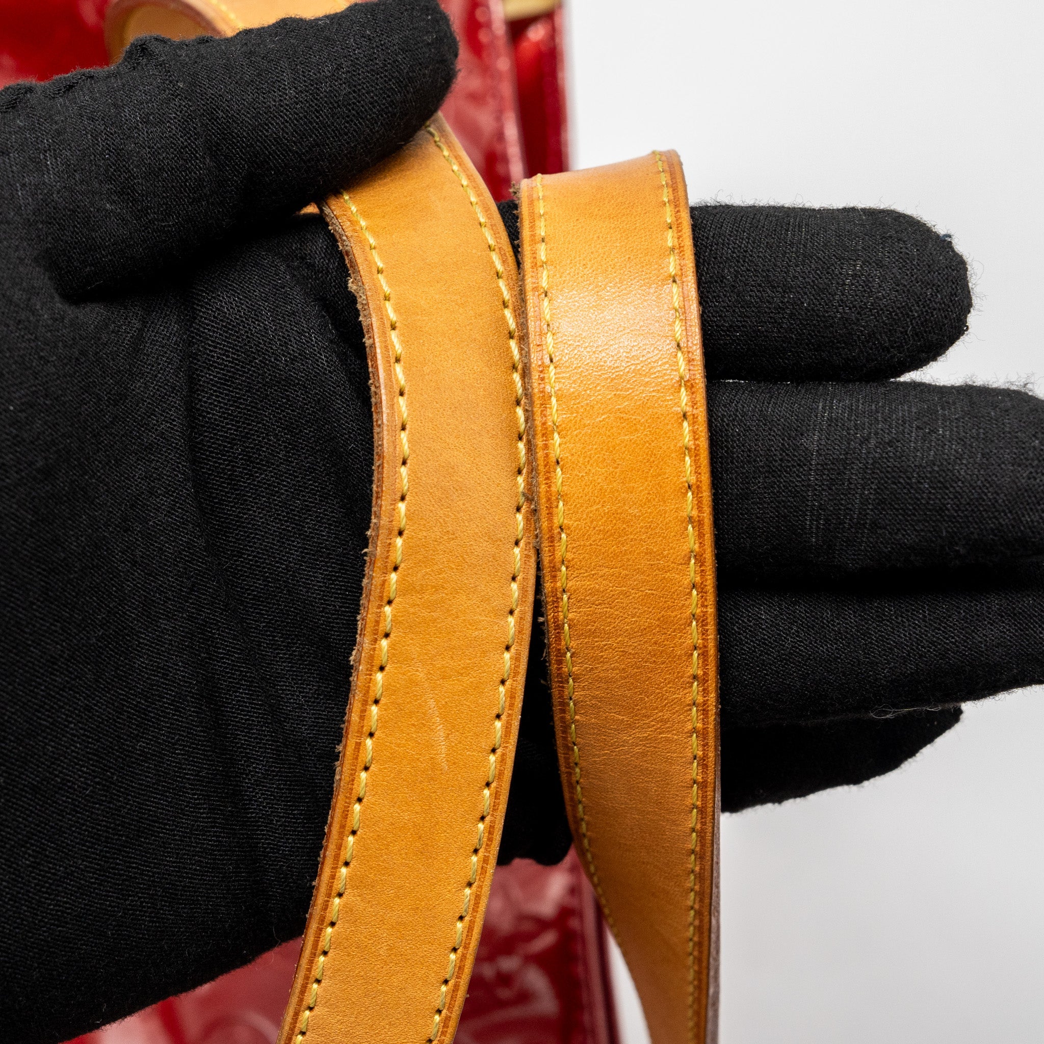 AAA Replica Louis Vuitton LV ZIP TOTE BAG PATENT RED GHW