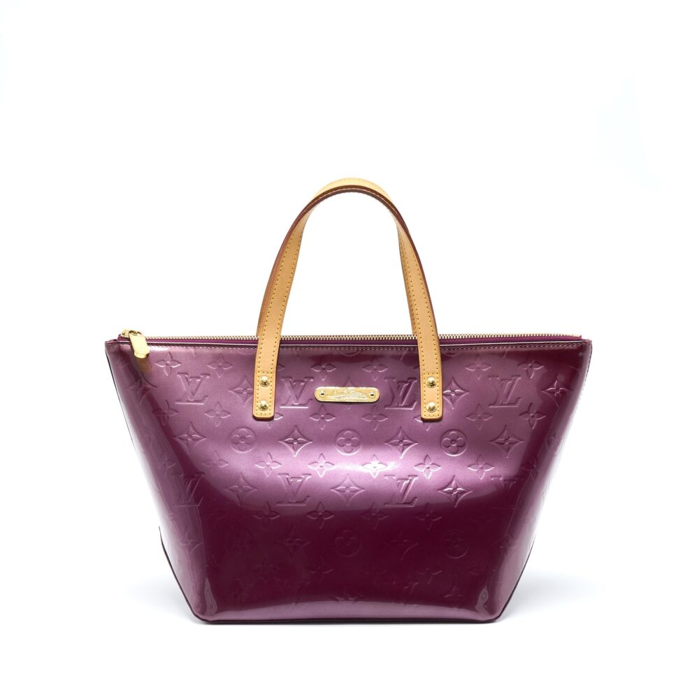 AAA Replica Louis Vuitton LV BELLEVUE PM MONOGRAM VERNIS VIOLETTE GHW