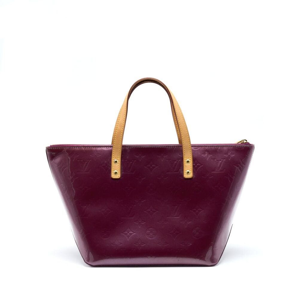 AAA Replica Louis Vuitton LV BELLEVUE PM MONOGRAM VERNIS VIOLETTE GHW