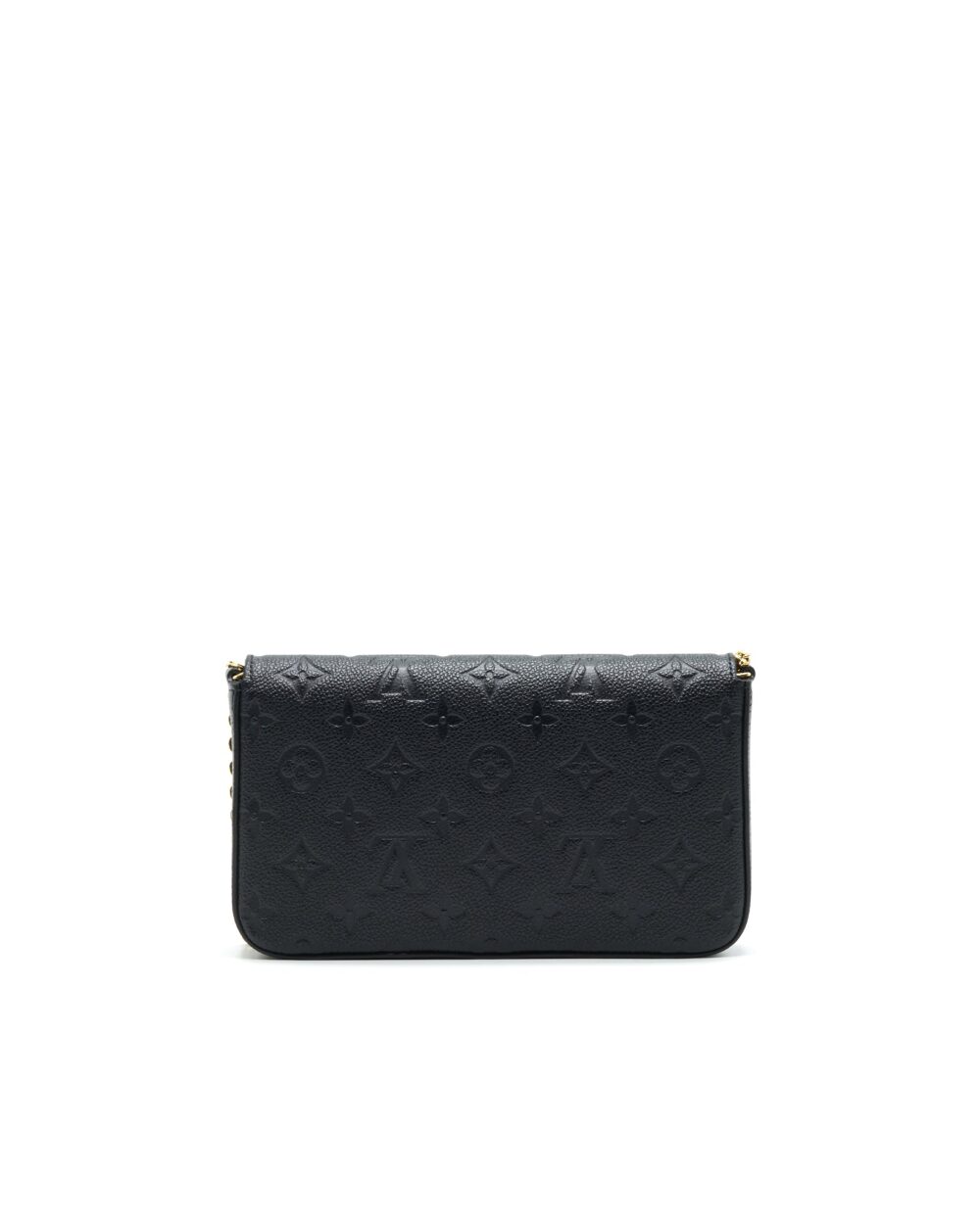 AAA Replica Louis Vuitton LV FELICIE POCHETTE MONOGRAM EMPREINTE LEATHER BLACK