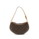 AAA Replica Louis Vuitton LV CROISSANT BAG MONOGRAM CANVAS GHW