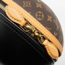 AAA Replica Louis Vuitton LV EGG BAG MONOGRAM CANVAS/LEATHER BROWN/BLACK GHW