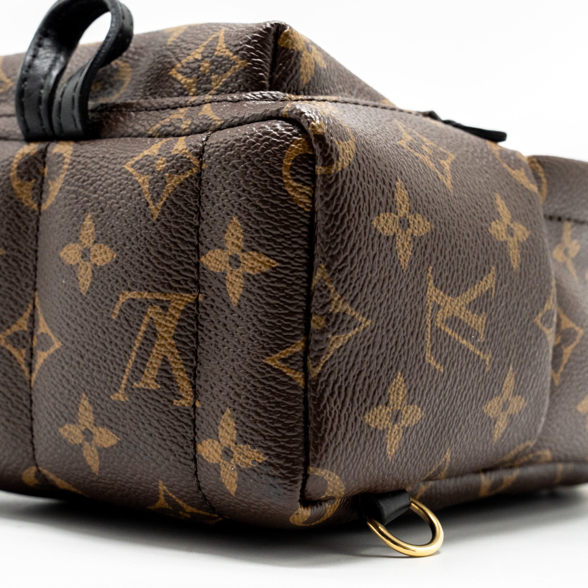AAA Replica Louis Vuitton LV PALM SPRING MINI BACKPACK MONOGRAM CANVAS GHW