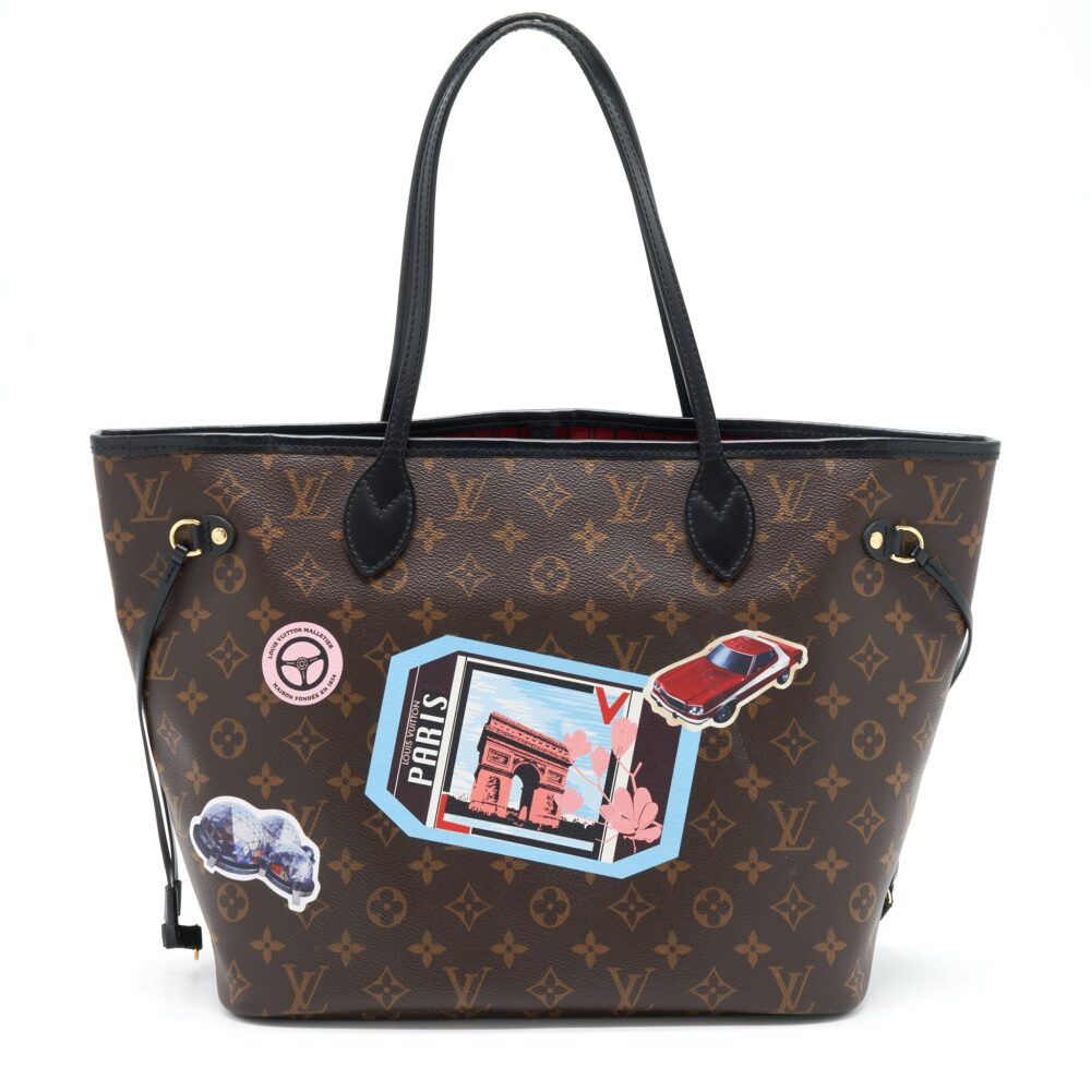 AAA Replica Louis Vuitton LV NEVERFULL MM WORLD TOUR MONOGRAM CANVAS LIMITED EDITION