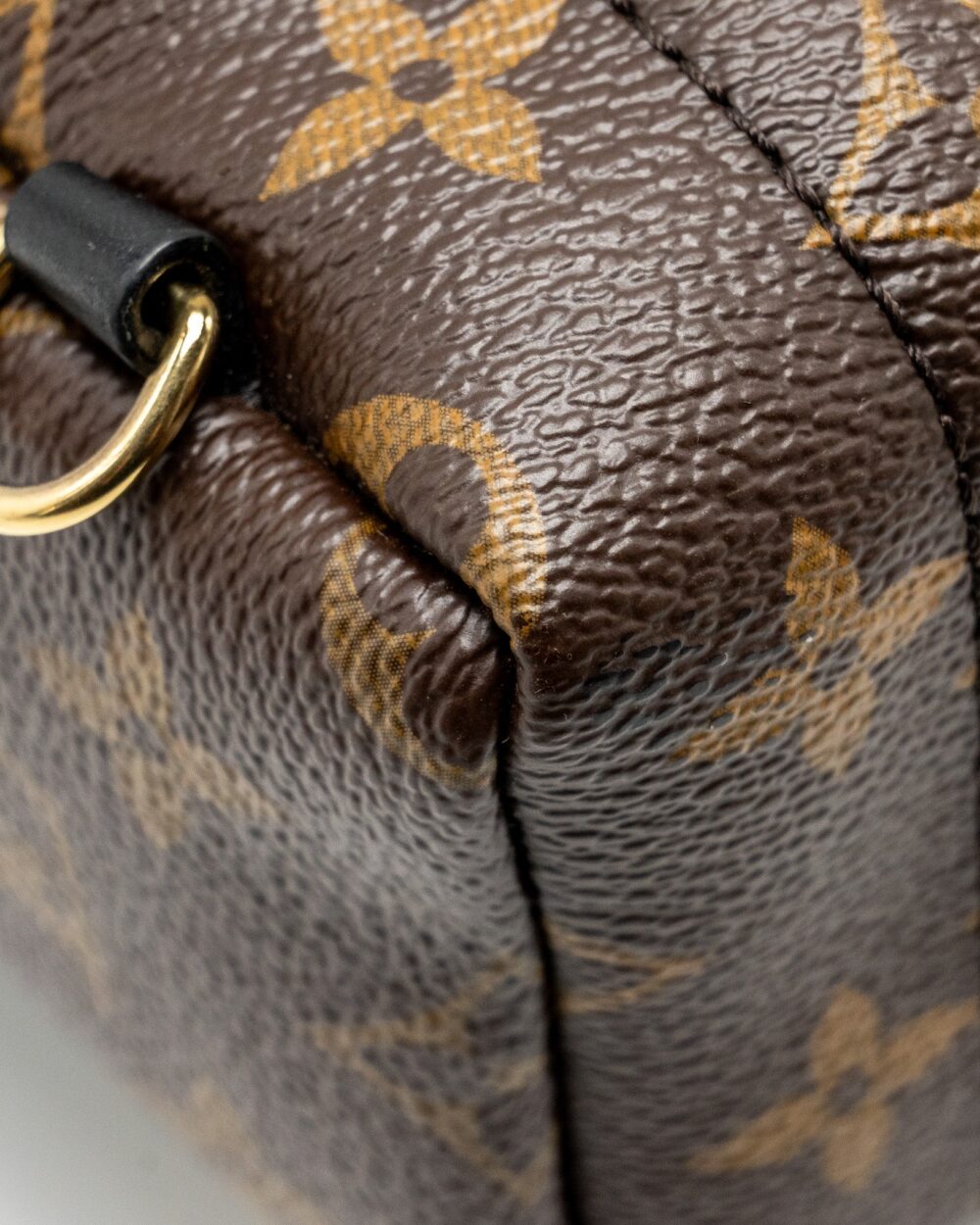 AAA Replica Louis Vuitton LV PALM SPRING MINI BACKPACK MONOGRAM CANVAS GHW