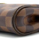 AAA Replica Louis Vuitton LV EVA CLUTCH DAMIER EBENE GHW