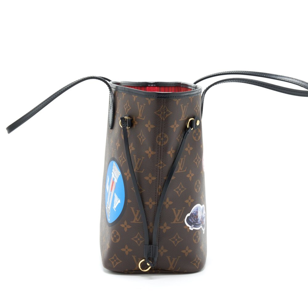 AAA Replica Louis Vuitton LV NEVERFULL MM WORLD TOUR MONOGRAM CANVAS LIMITED EDITION
