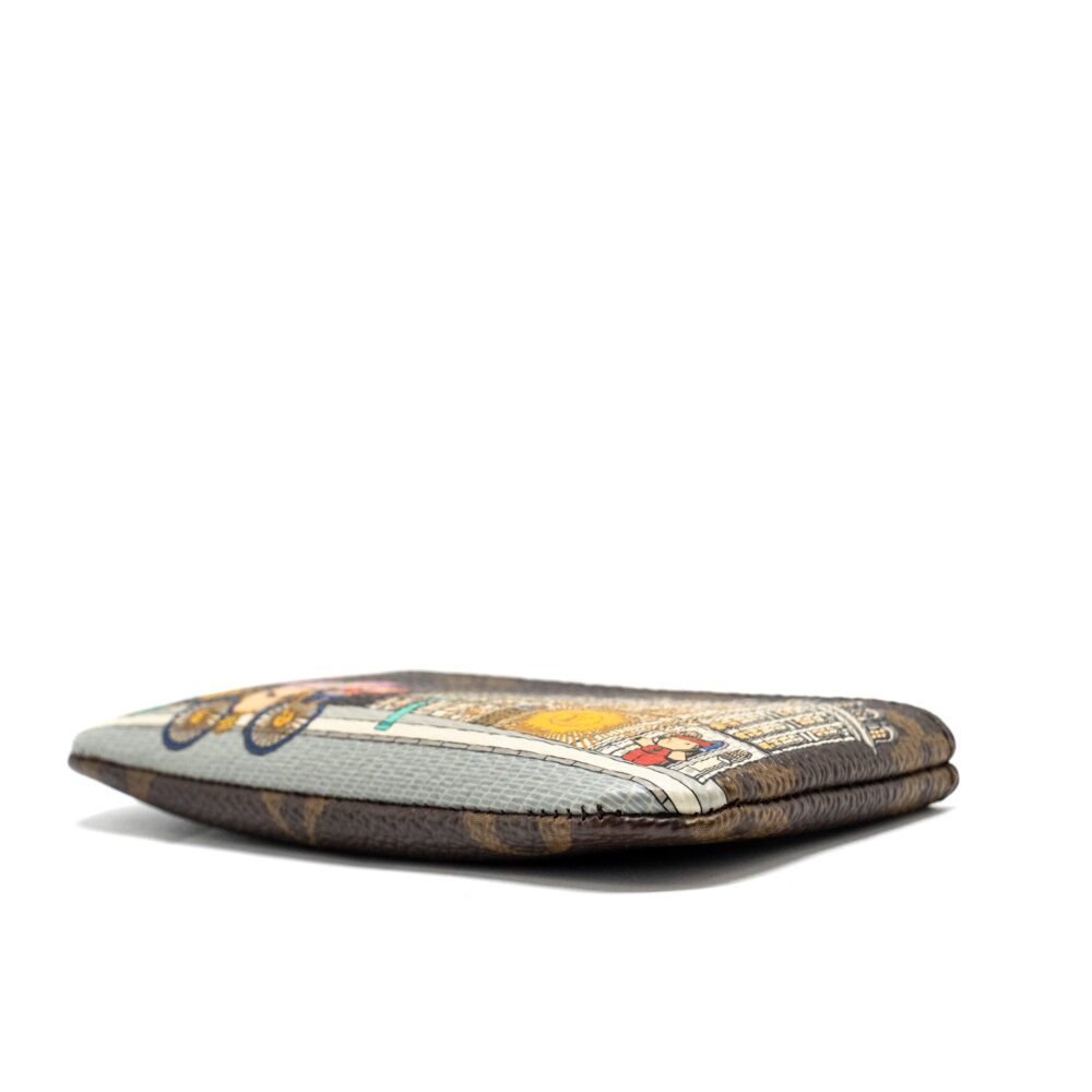 AAA Replica Louis Vuitton LV VIVIENEE HOLIDAY LIMITED PRINT KEY POUCH MONOGRAM CANVAS GHW
