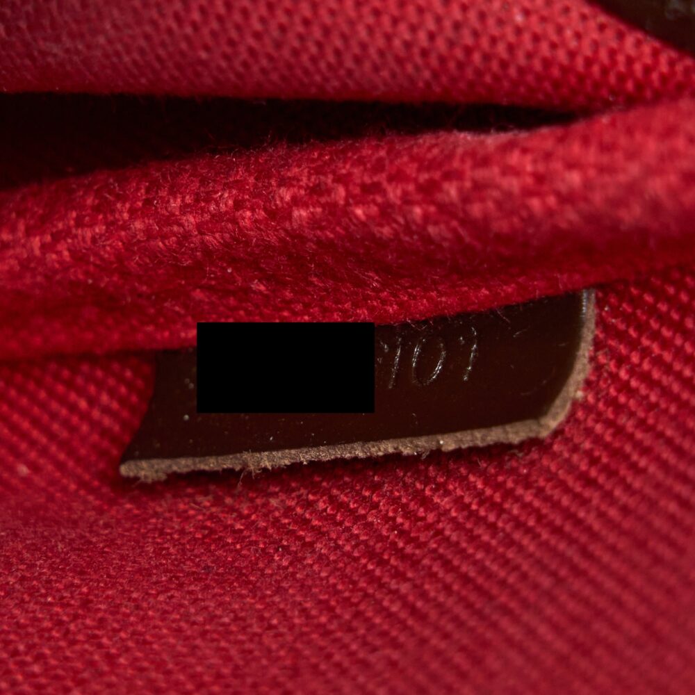 AAA Replica Louis Vuitton LV EVA CLUTCH DAMIER EBENE GHW