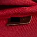 AAA Replica Louis Vuitton LV EVA CLUTCH DAMIER EBENE GHW
