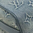 AAA Replica Louis Vuitton LV KEEPALL BANDOULIERE 25 WASHED DENIM CANVAS BLUE SHW
