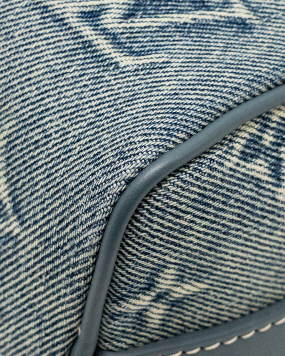 AAA Replica Louis Vuitton LV KEEPALL BANDOULIERE 25 WASHED DENIM CANVAS BLUE SHW