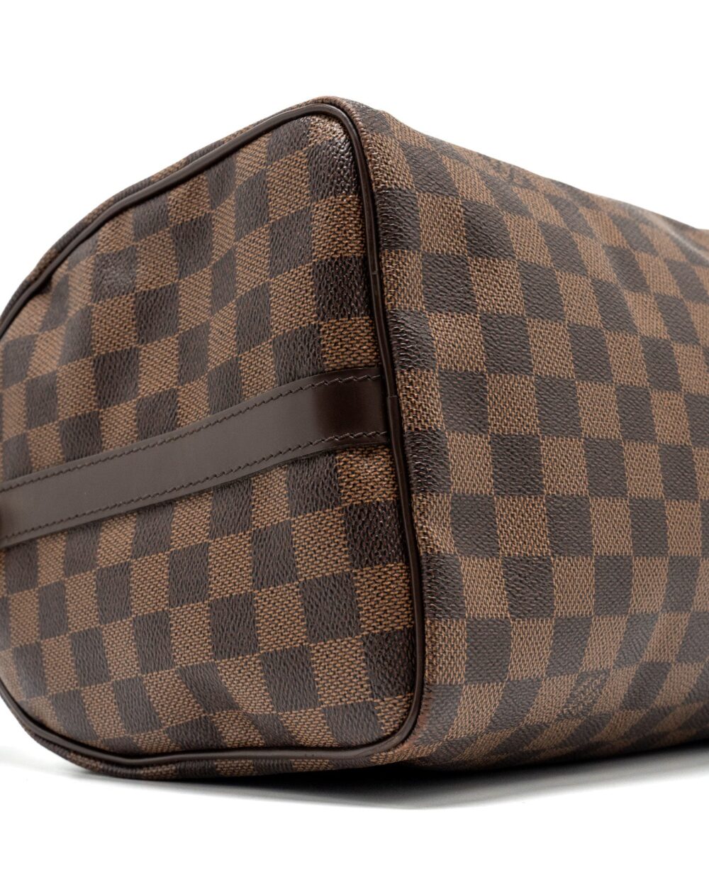 AAA Replica Louis Vuitton LV SPEEDY BANDOULIERE 30 DAMIER EBENE GHW