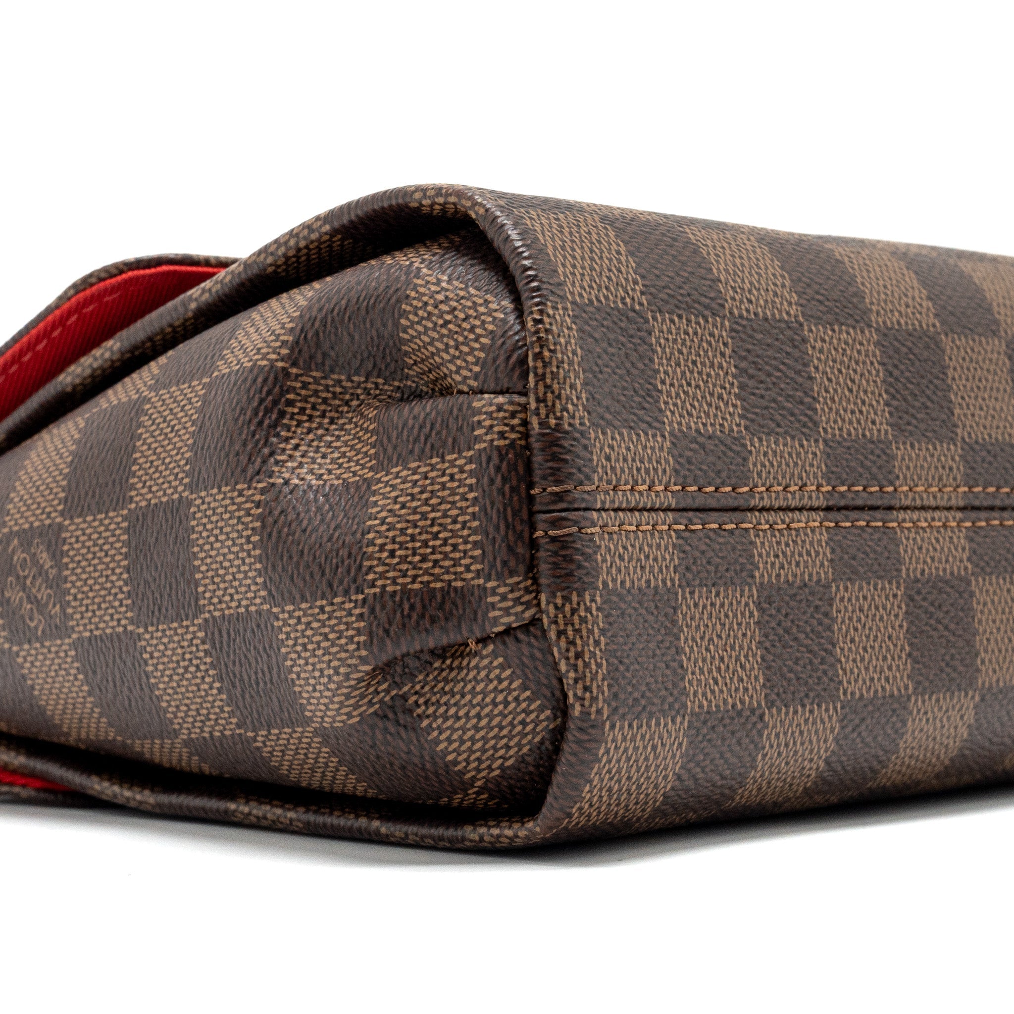 AAA Replica Louis Vuitton LV CROISETTE DAMIER EBENE CANVAS GHW