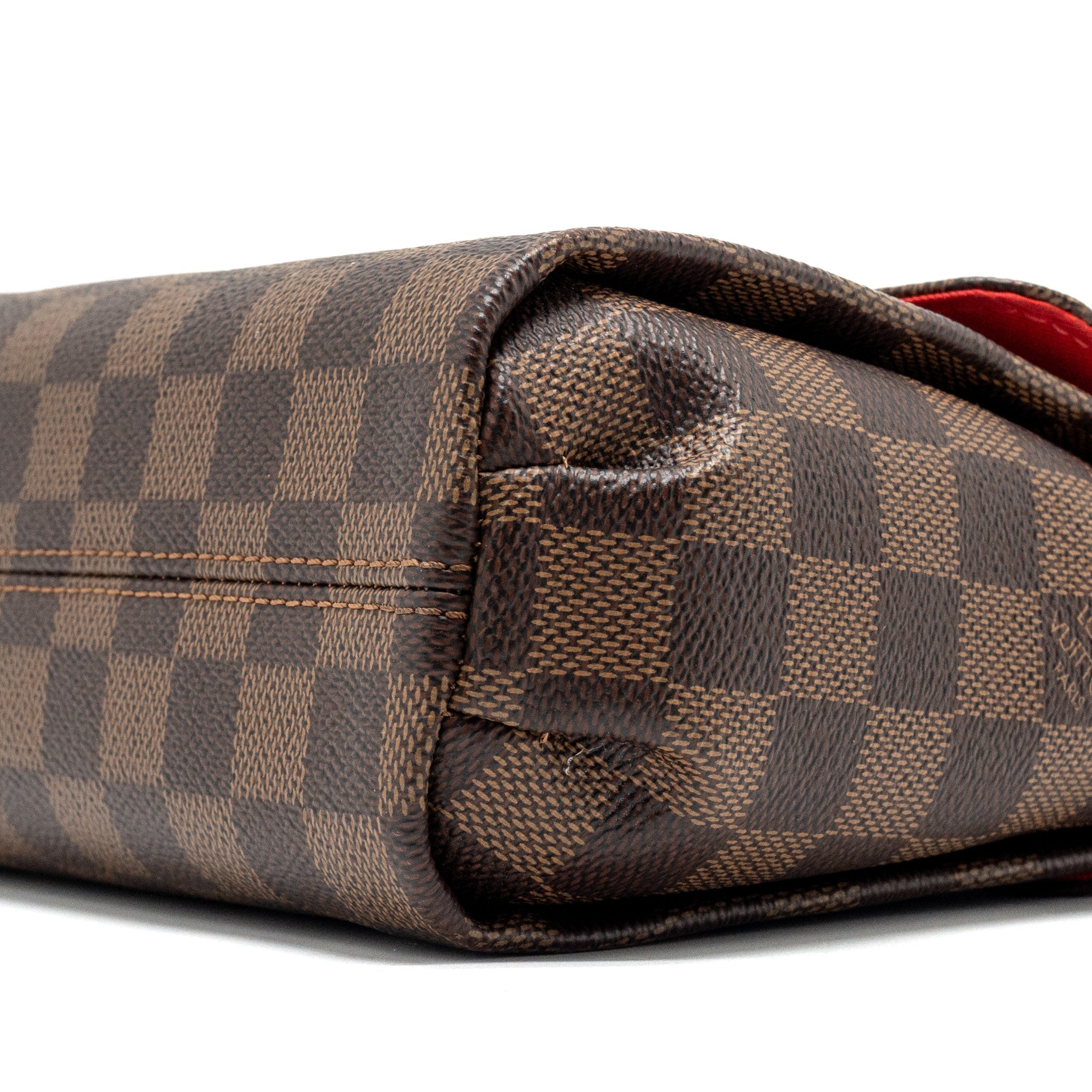 AAA Replica Louis Vuitton LV CROISETTE DAMIER EBENE CANVAS GHW