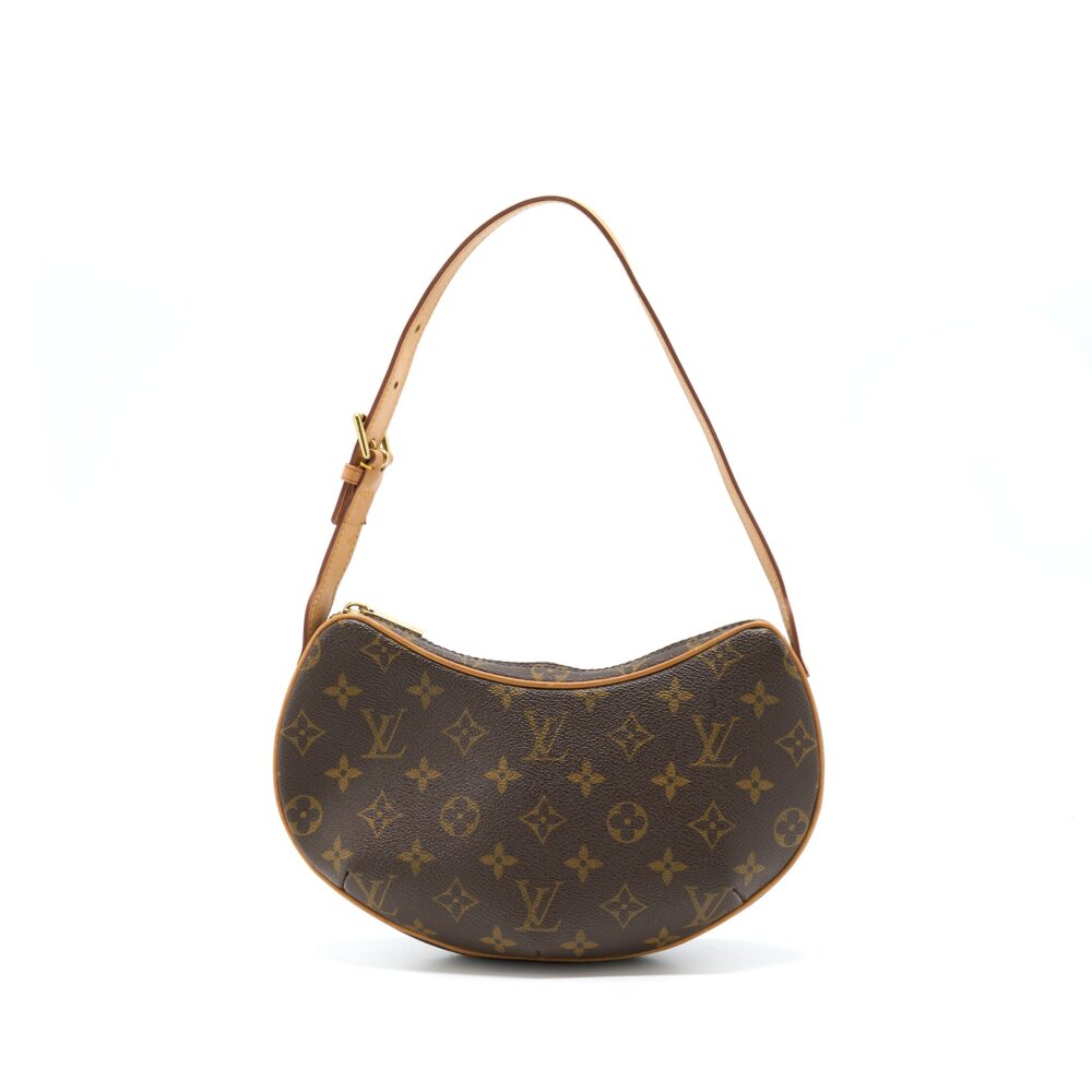 AAA Replica Louis Vuitton LV CROISSANT BAG MONOGRAM CANVAS GHW