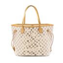 AAA Replica Louis Vuitton LV NEVERFULL MM DAMIER AZUR GHW