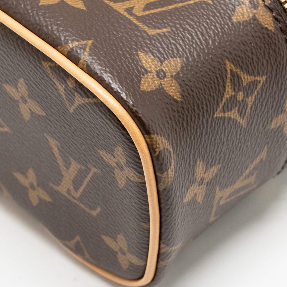 AAA Replica Louis Vuitton LV NICE NANO MONOGRAM CANVAS GHW