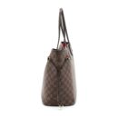 AAA Replica Louis Vuitton LV NEVERFULL MM DAMIER EBENE CHERRY GHW