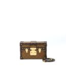 AAA Replica Louis Vuitton LV PETITE MALLE MONOGRAM REVERSE CANVAS GHW