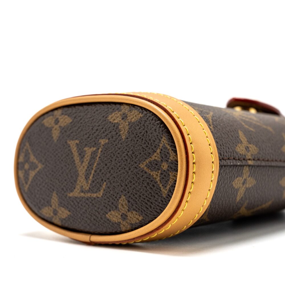 AAA Replica Louis Vuitton LV FOLD ME POUCH MONOGRAM CANVAS GHW