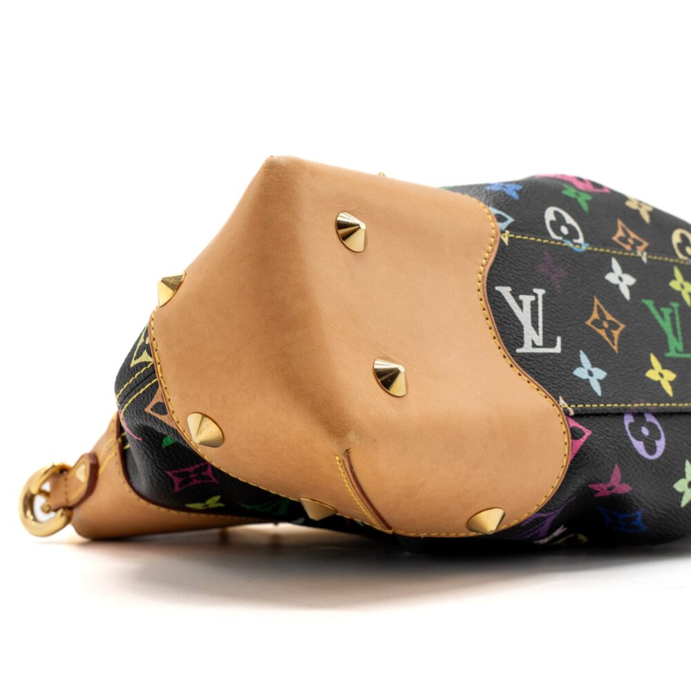 AAA Replica Louis Vuitton LV JUDY MM MULTICOLOR MONOGRAM BLACK GHW