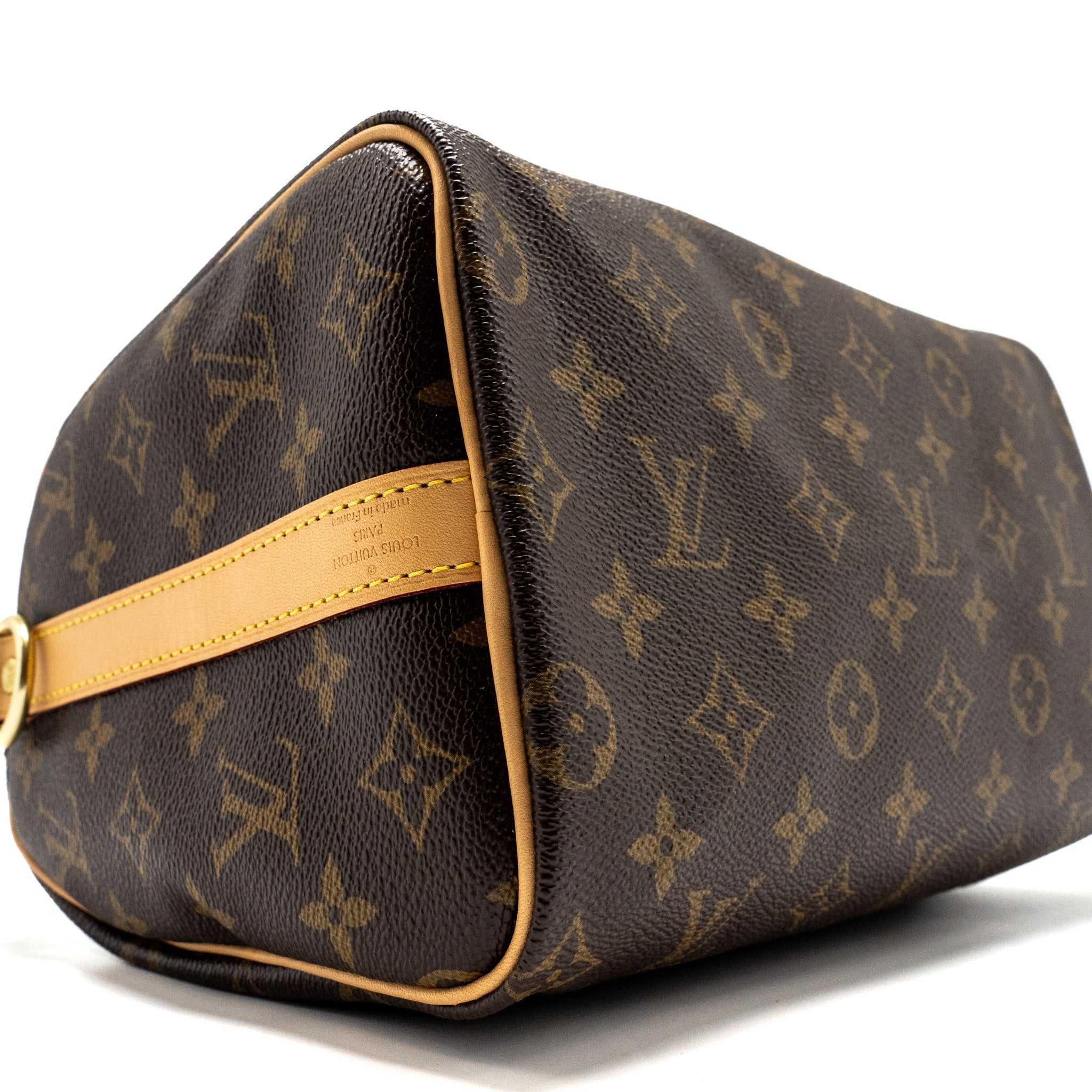 AAA Replica Louis Vuitton LV SPEEDY BANDOULIERE 25 MONOGRAM CANVAS GHW