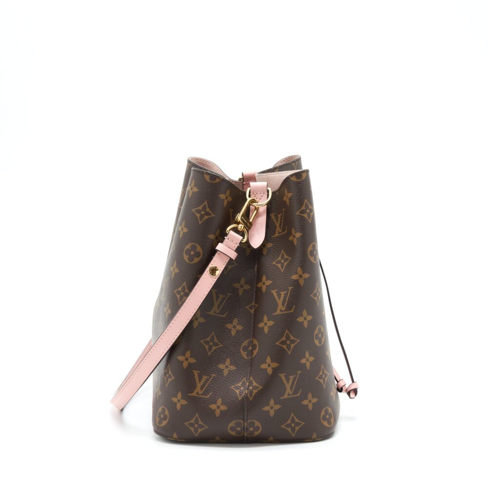 AAA Replica Louis Vuitton LV NEONOE MONOGRAM CANVAS / ROSE POUNDRE GHW